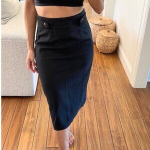 Robert Rodriguez High-Waisted Pencil Skirt